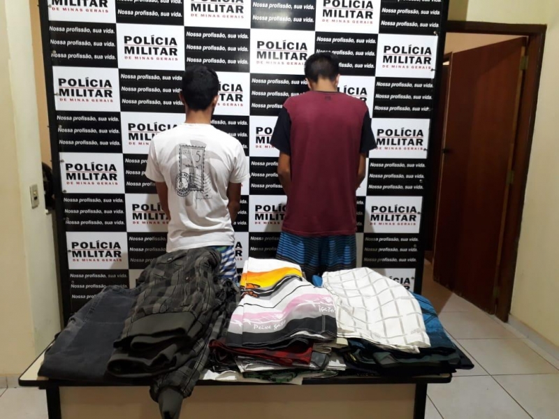 PM prende autores de furto a estabelecimento comercial em Japaraíba