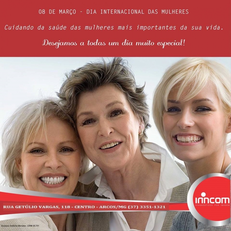Homenagem Dia Internacional da Mulher - INNCOM