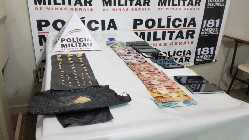 Tráfico em bar no bairro Nova Morada I termina em prisão