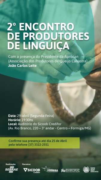 Tradicional linguiça da cidade de Formiga ganha registro de indicação geográfica