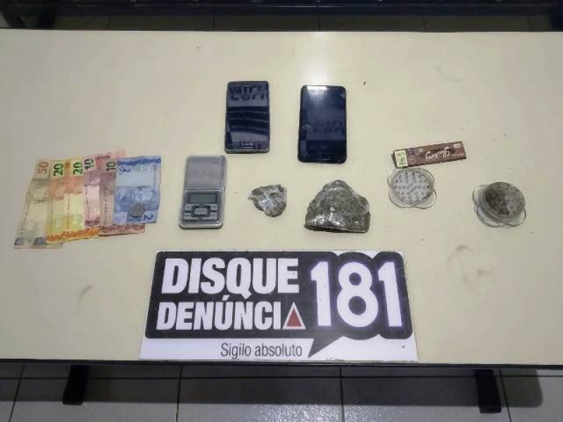 Polícia Militar apreende menor por tráfico de drogas em Lagoa da Prata