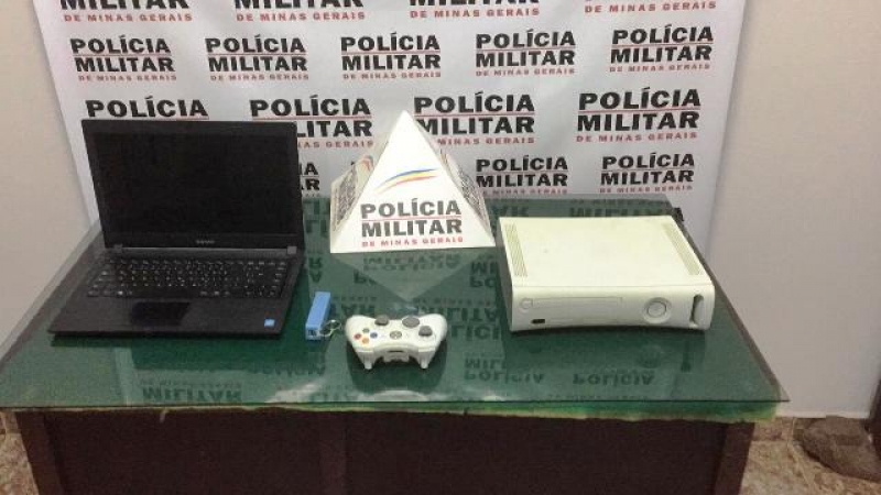 Polícia Militar recupera materiais furtados em residência de Iguatama