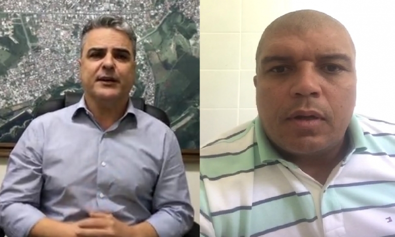 Prefeito de Arcos divulga vídeo respondendo denúncias do presidente da Câmara.