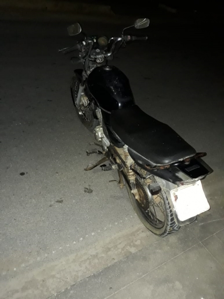 Polícia Militar recupera em Formiga motocicleta furtada de Arcos 