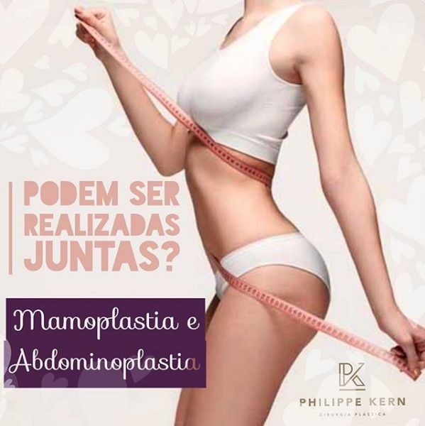 Mamoplastia e Abdominoplastia  podem ser realizadas juntas?