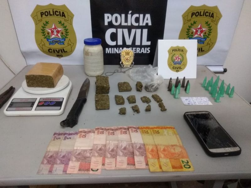 Polícia Civil prende homem por tráfico de drogas, em continuidade a operação ocorrida nos dias 30/06 e 01/07