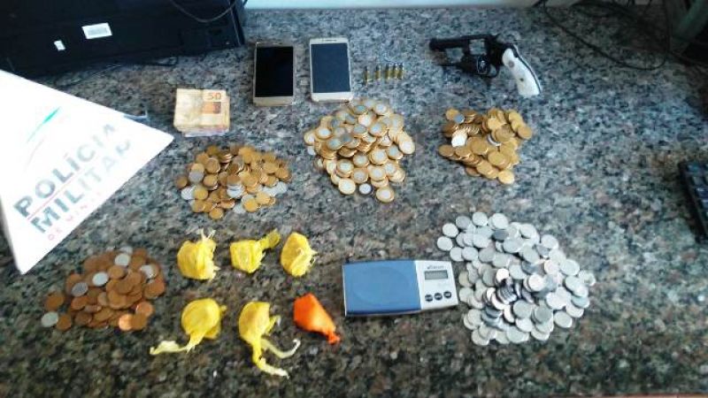 Polícia Militar apreende menor com drogas e arma de fogo em Formiga