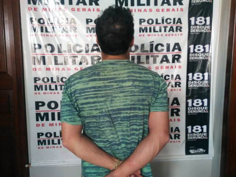 Polícia Militar prende homem por roubo em Formiga