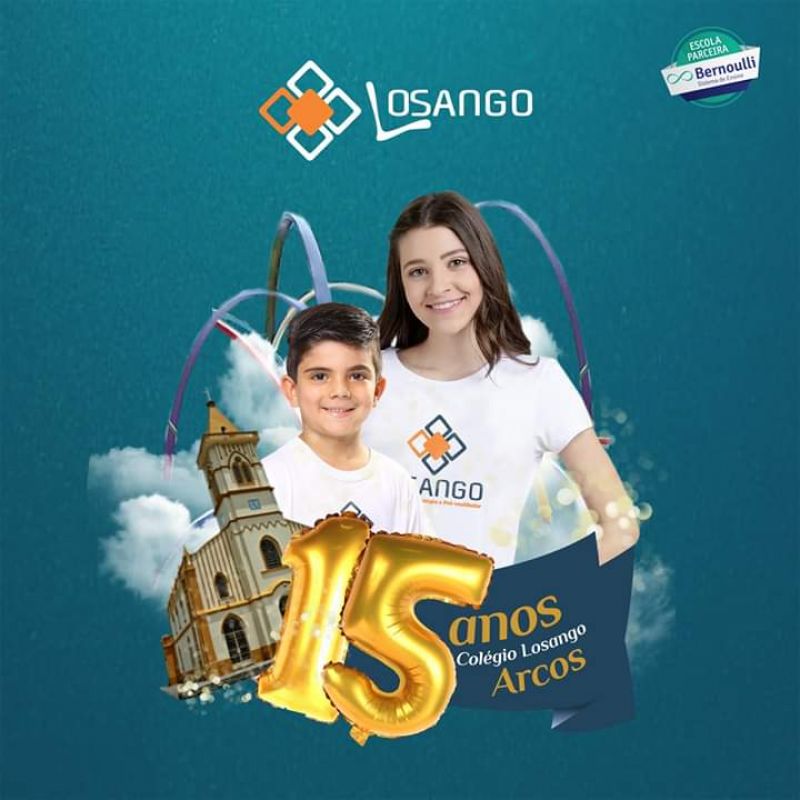 Colegio Losango debutando em Arcos 