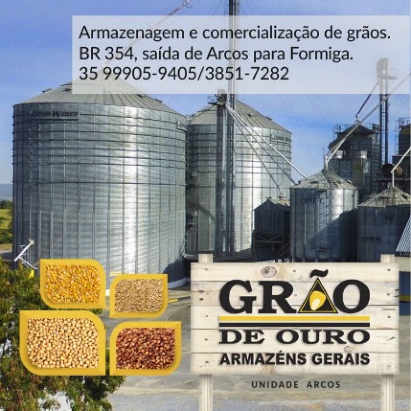 Grão de Ouro unidade de armazenagem agora em Arcos