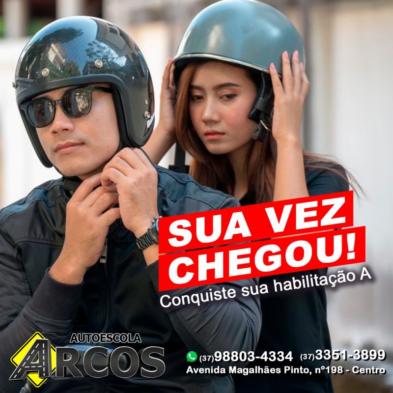 Chegou a sua vez de conquistar a sua habilitação A!