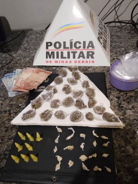 Polícia Militar prende dois homens por tráfico de drogas em Formiga
