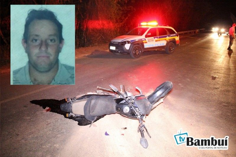 Motociclista morre em acidente no trevo de acesso ao "IFMG – Campus Bambuí" 