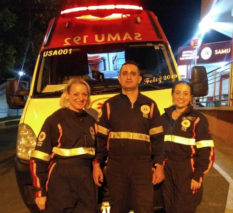 Equipe do SAMU realiza parto em Formiga