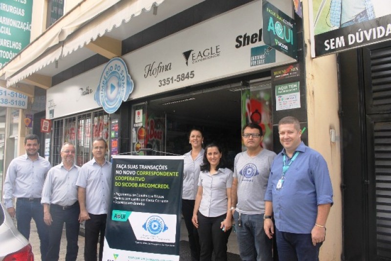 Sicoob Arcomcredi inaugura seu novo correspondente cooperativo