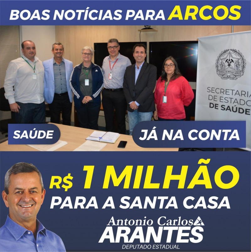 Santa Casa de Arcos recebe verba de R$1 milhão
