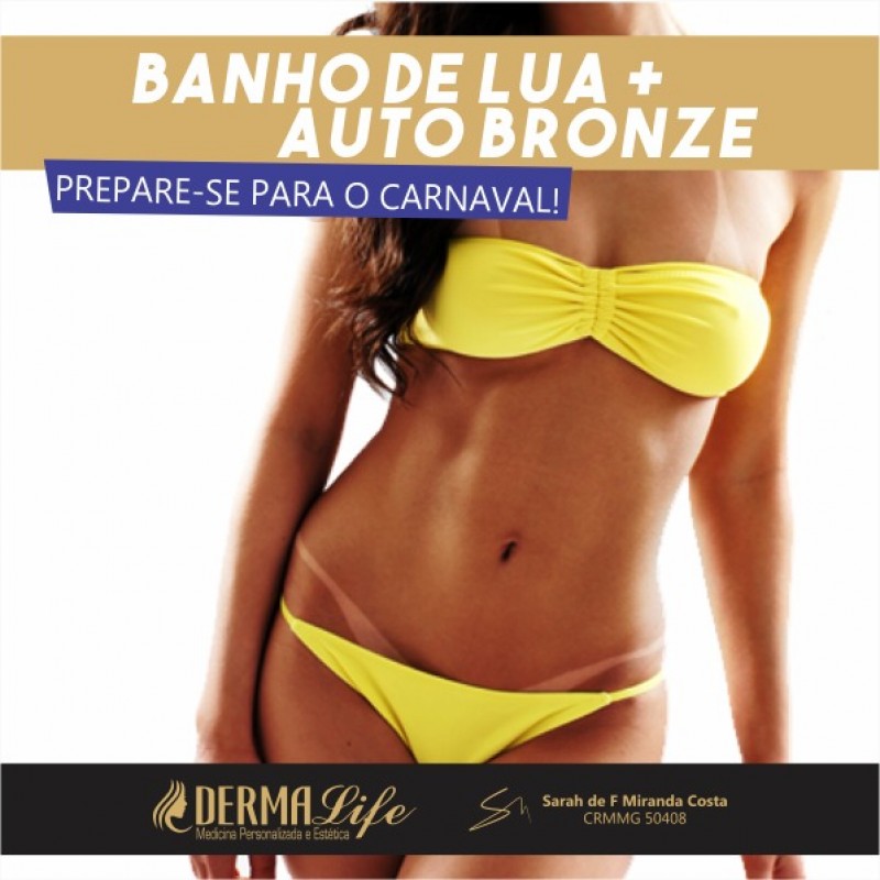 Banho de Lua + Auto Bronze - Prepare-se para o Carnaval