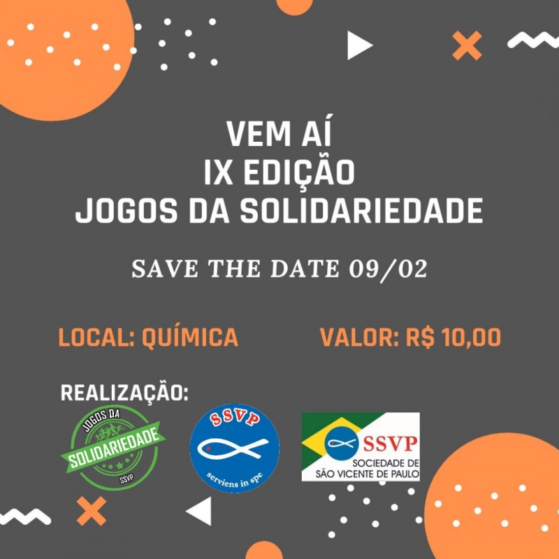 Vem ai a IX Edição dos Jogos da Solidariedade 2020 em Arcos