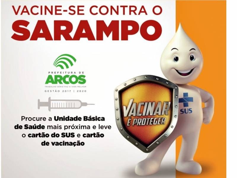 Campanha de Vacinação contra Sarampo começa nesta segunda-feira, 10/02