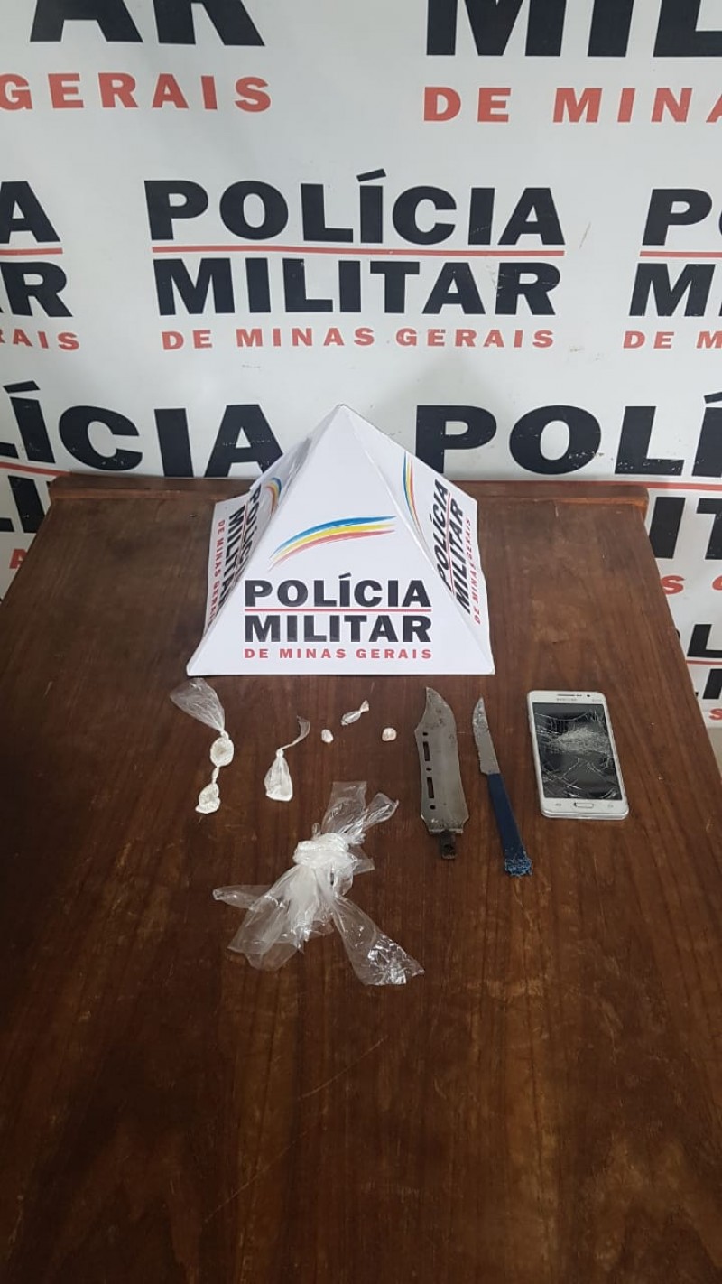 Jovem  preso por tráfico de crack e cocaína em Arcos