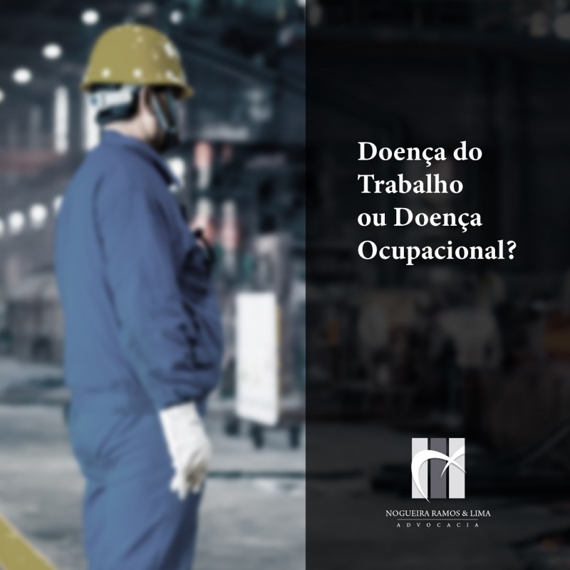 Doença do trabalho ou ocupacional