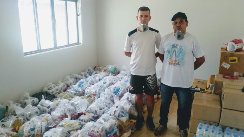 Amigos do futebol arcoense se mobilizam para doar cestas básicas para necessitados