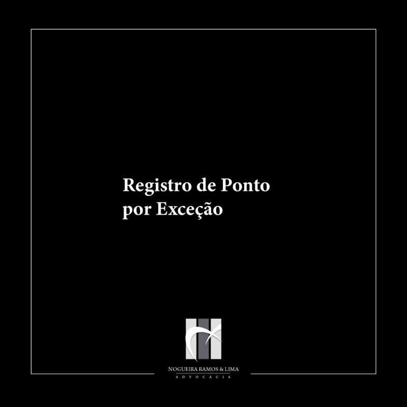 Registro de Ponto por Exceção