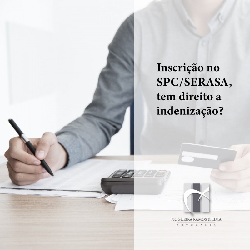 Inscrição no SPC/SERASA, tem direito a indenização?