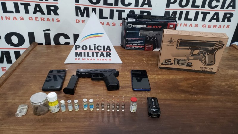 Final de semana é marcado por apreensão de drogas e briga entre dois casais com pedradas