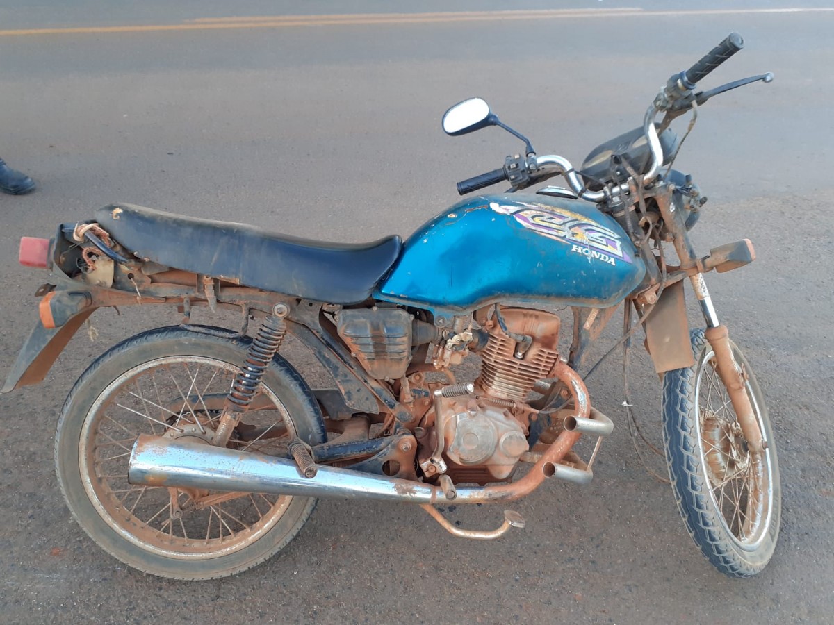 Homem é preso por comprar moto adulterada à R$600,00