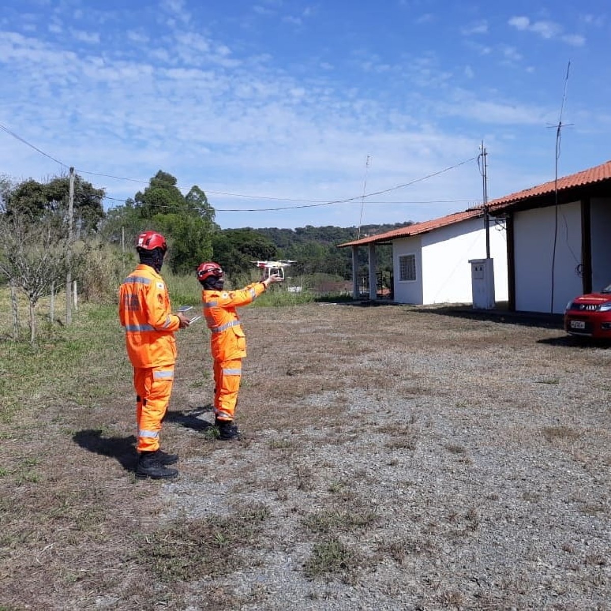 Visita de reconhecimento a Estação Ecológica de Corumbá