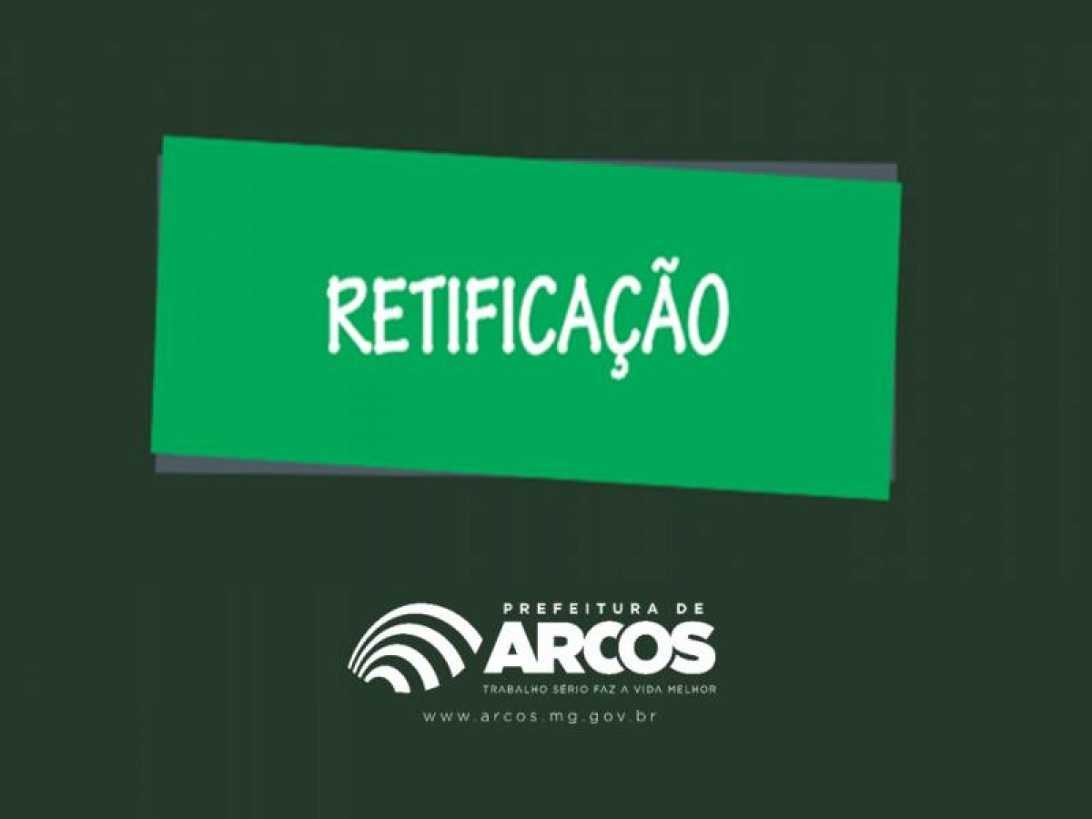COVID-19/ARCOS: ASSESSORIA DE COMUNICAÇÃO RETIFICA INFORMAÇÃO DE BOLETIM