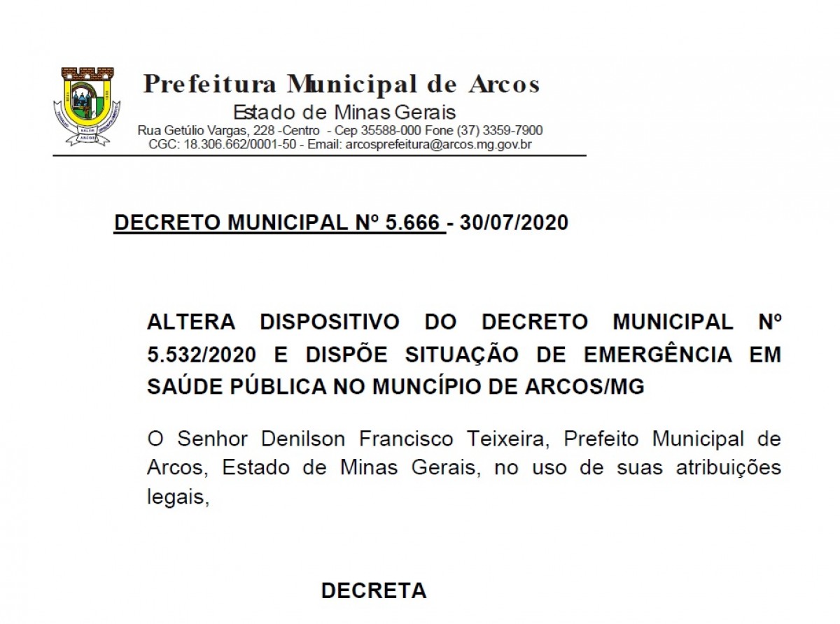 O que muda com o novo decreto publicado ontem (30)?