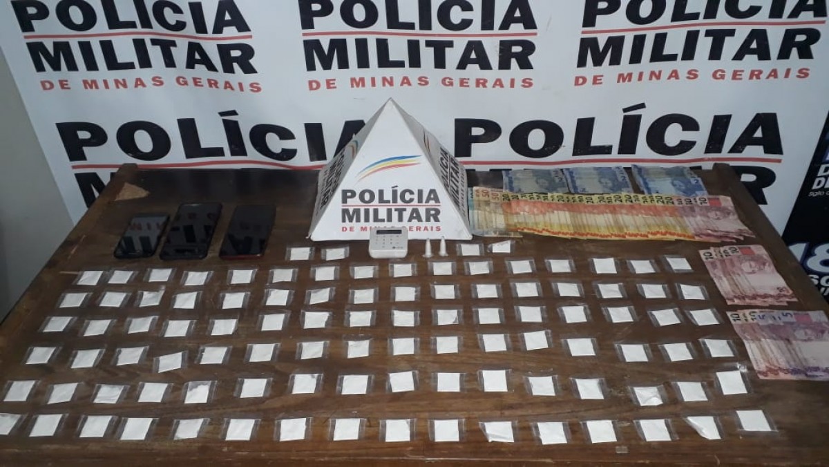 Grande quantidade de cocaína é apreendida pela PM em Arcos