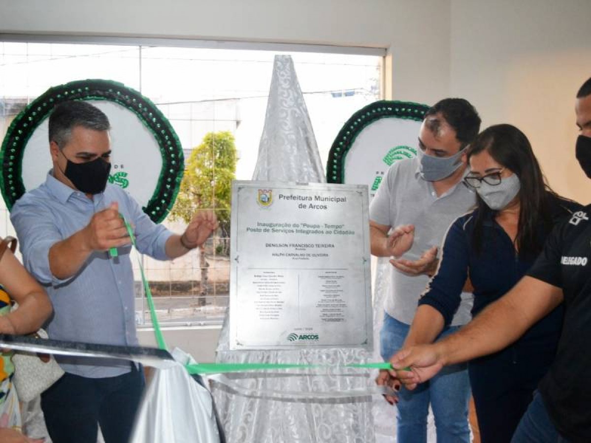 POUPA TEMPO: DE FORMA OFICIAL, ARCOS GANHA ESPAÇO COM VÁRIOS SERVIÇOS INTEGRADOS PARA O CIDADÃO