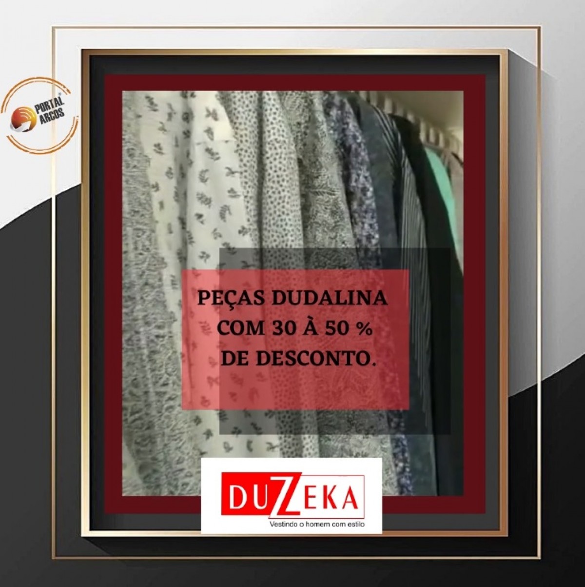 Mês de Setembro com super promoção na DuZeka - Peças Dudalina com 30% à 50% de desconto