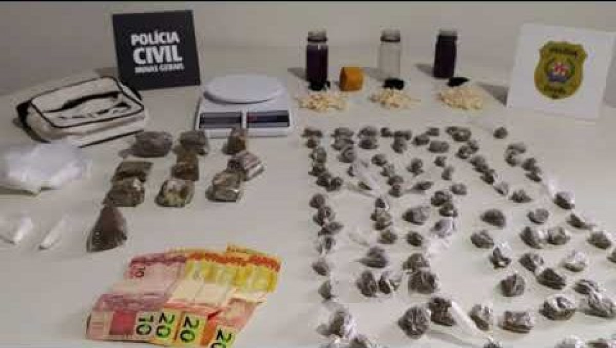 Dois homens são presos por tráfico de drogas em Formiga