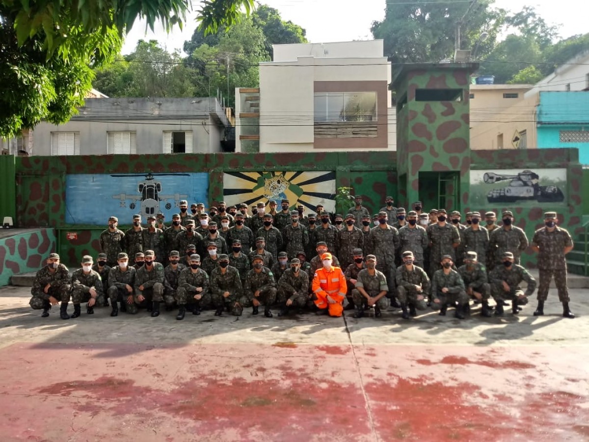 Mais 90 militares são capacitados para a Brigada Orgânica de Incêndios em Formiga