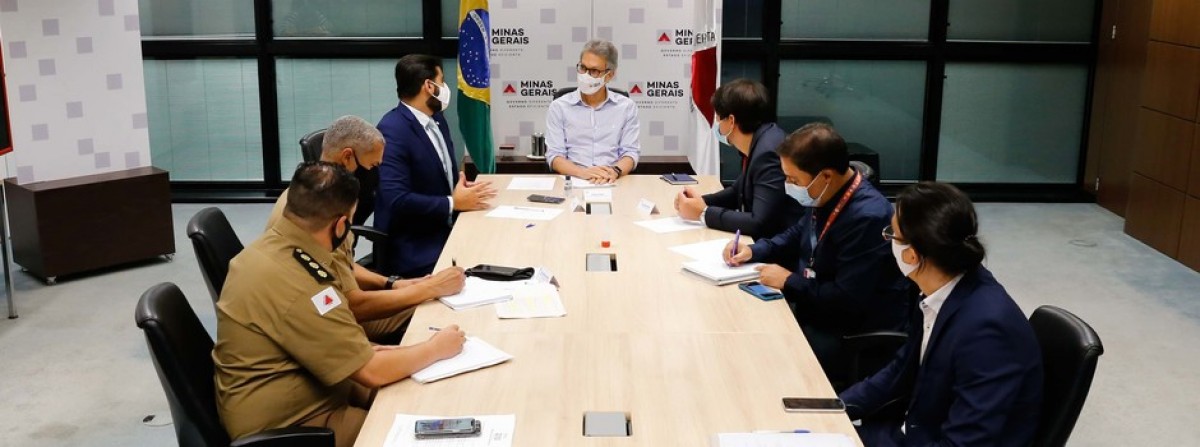 Governador Romeu Zema anuncia onda roxa em todo o estado
