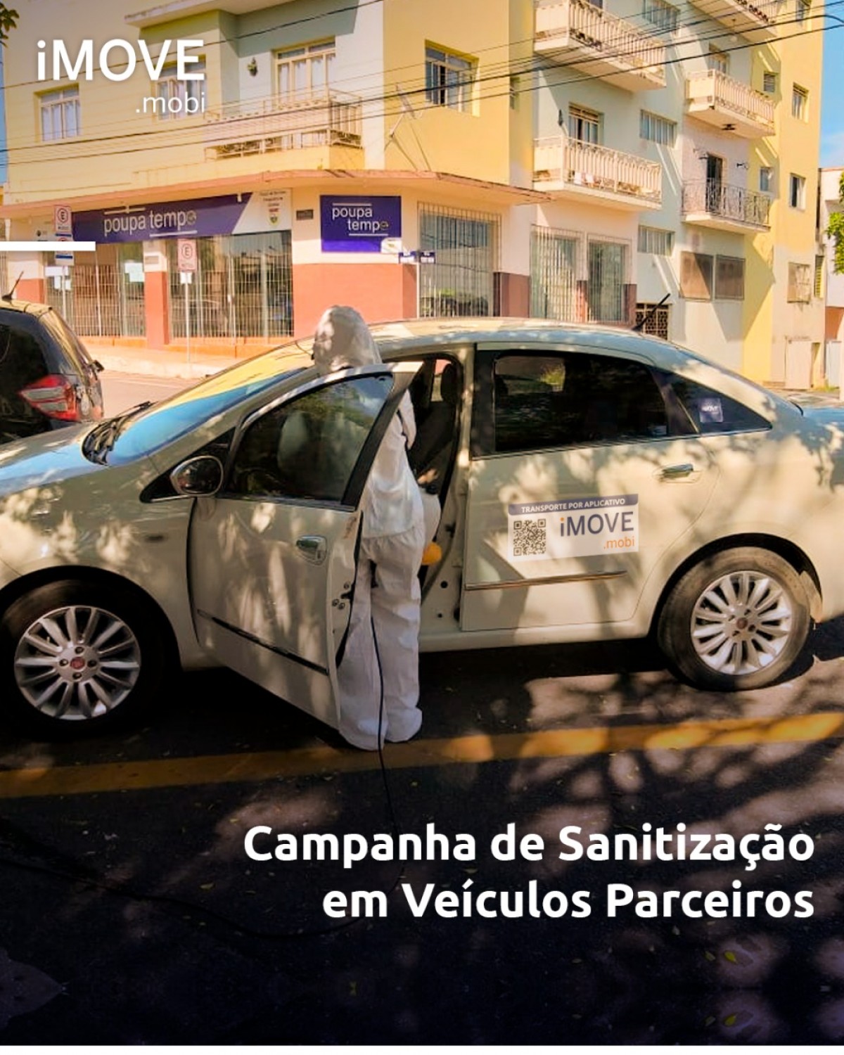 iMOVE - Sanitização e Transporte para Vacinação (Drive-Thru)