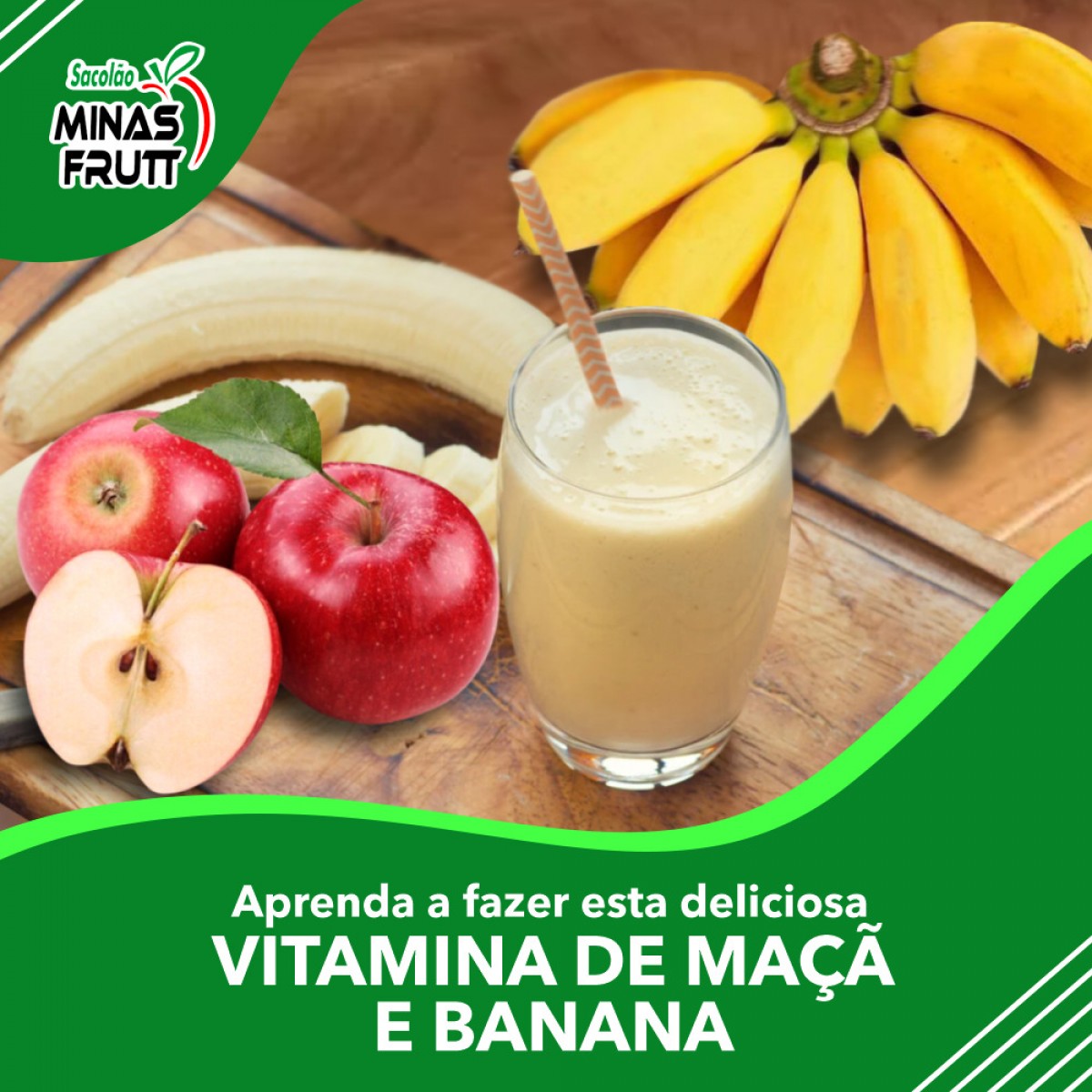 Vem aprender a fazer vitaminas deliciosas