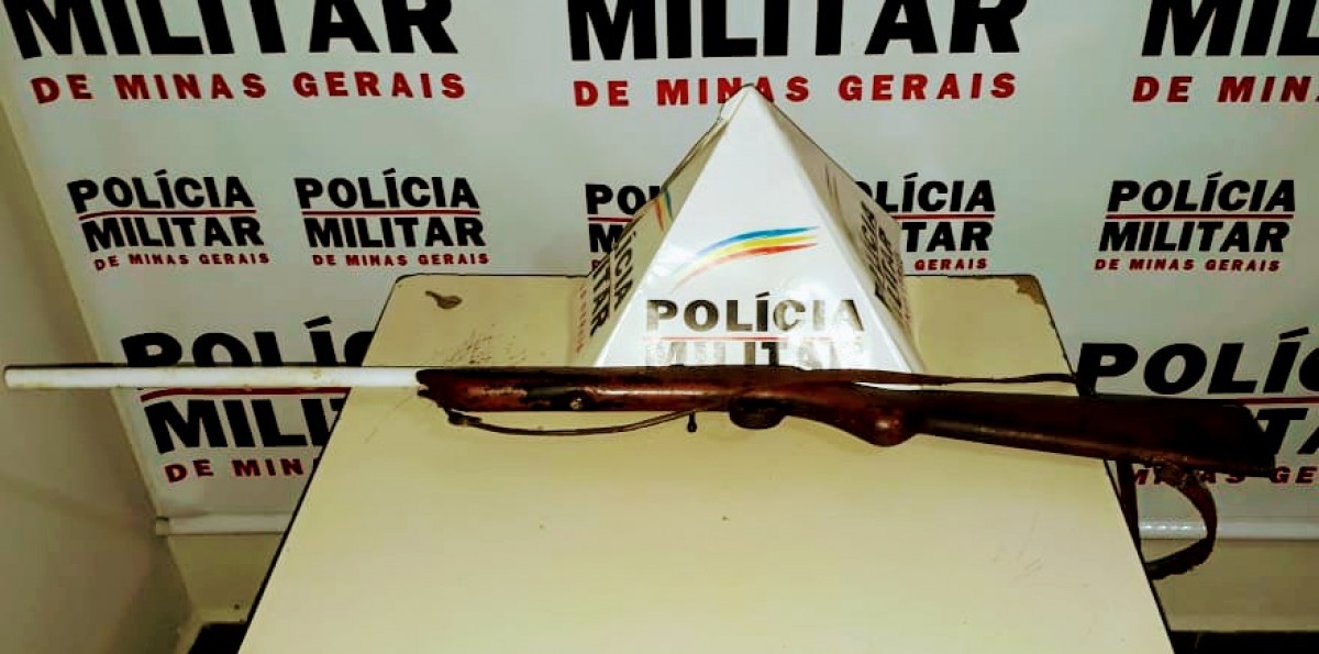 Polícia Militar apreende mais uma arma de fogo em Pains