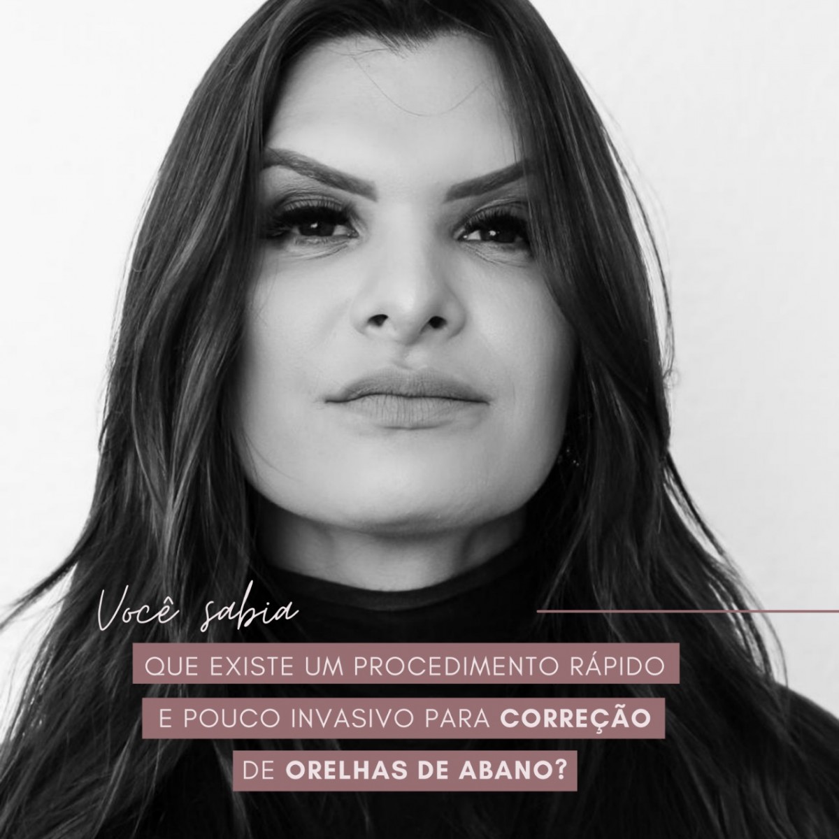 Você sabia que existe um procedimento rápido e pouco invasivo para correção de orelhas de abano?