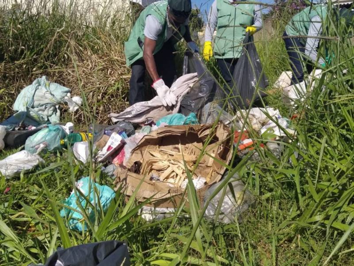 MUTIRÃO DE LIMPEZA NESTA SEMANA É NO CALCITA E BAIRROS ADJACENTES