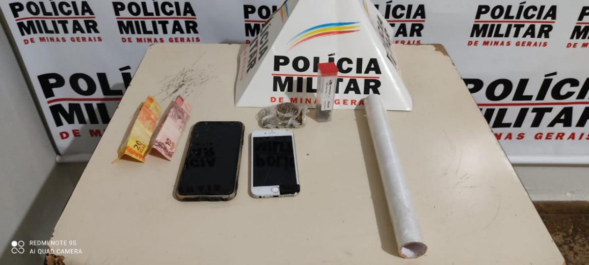 Dois homens são presos por tráfico de drogas em Pains