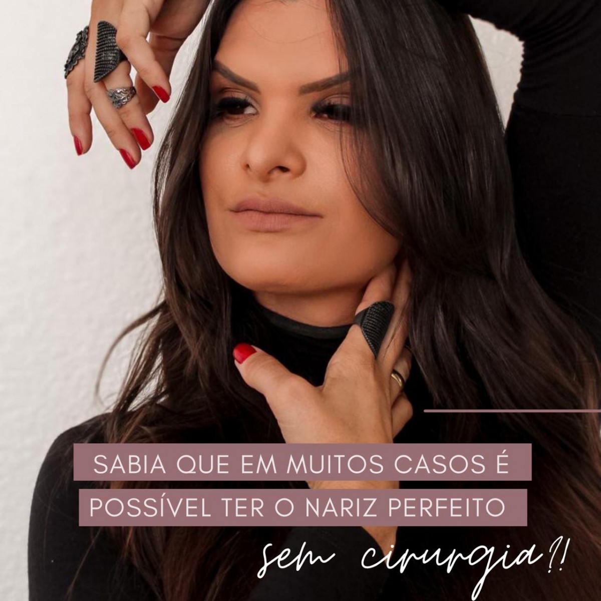 Sabia que em muitos casos é possível ter o nariz perfeito sem cirurgia?