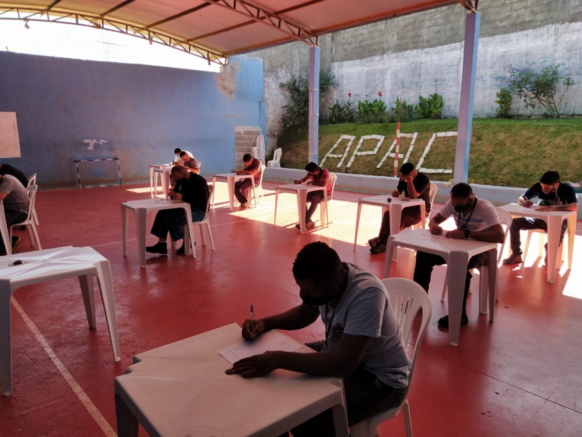 Primeiro campeonato de matemática é realizado como preparação para o Encceja na APAC-Arcos