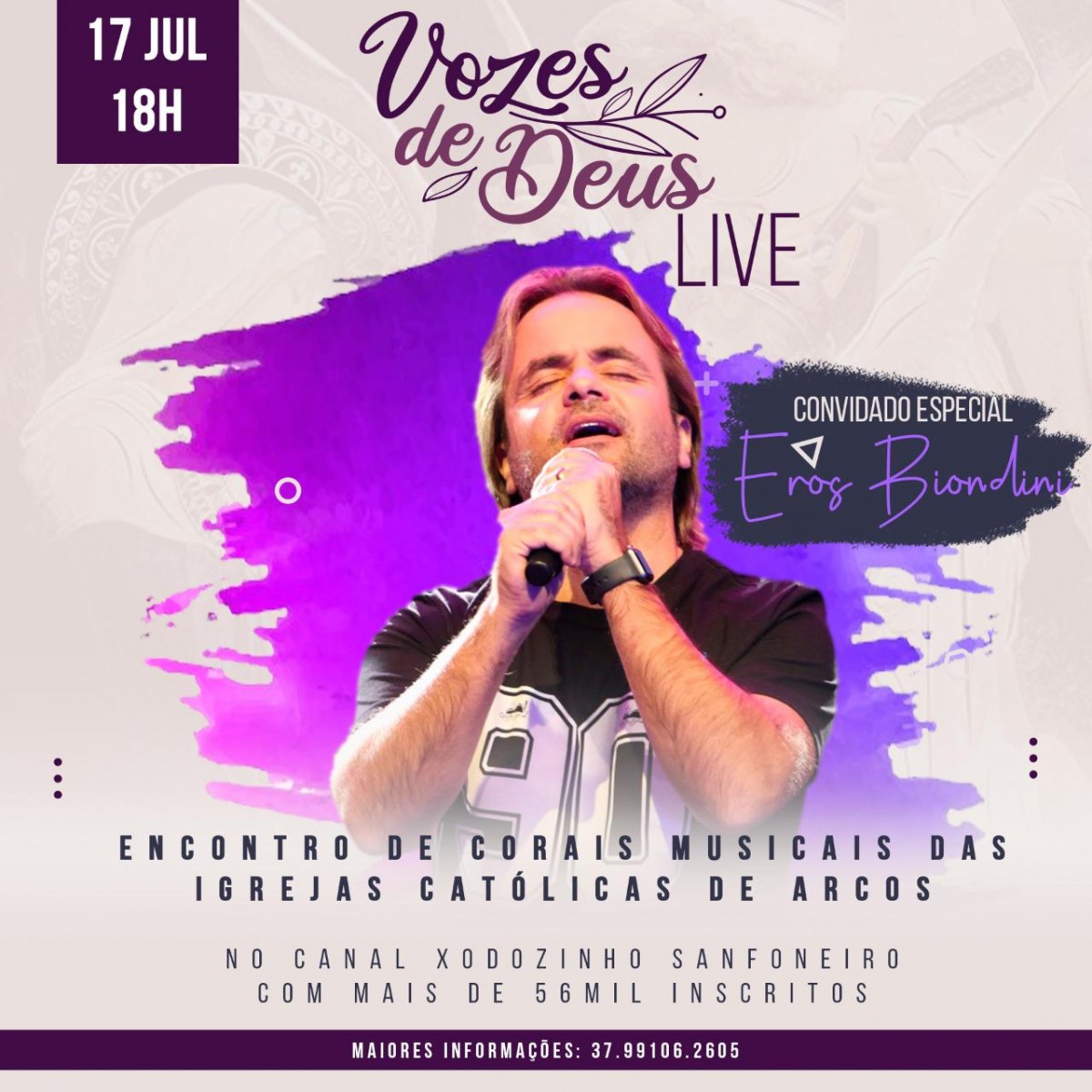 Live vozes de Deus
