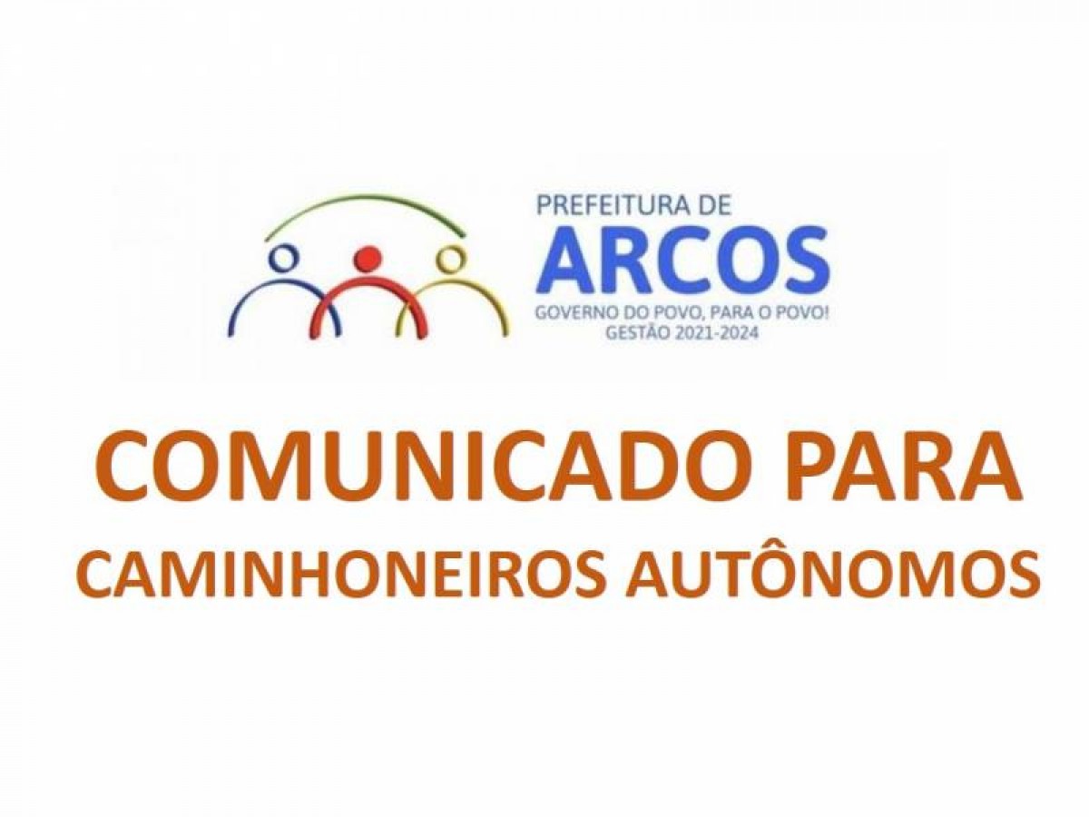 Prazo para CAMINHONEIROS AUTÔNOMOS se cadastrarem nas UBS's termina nesta terça-feira (06/07)
