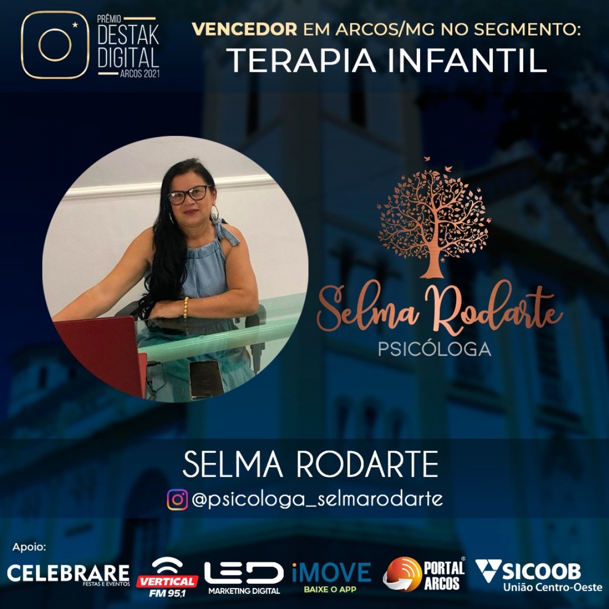 Selma Rodarte é Destak Digital